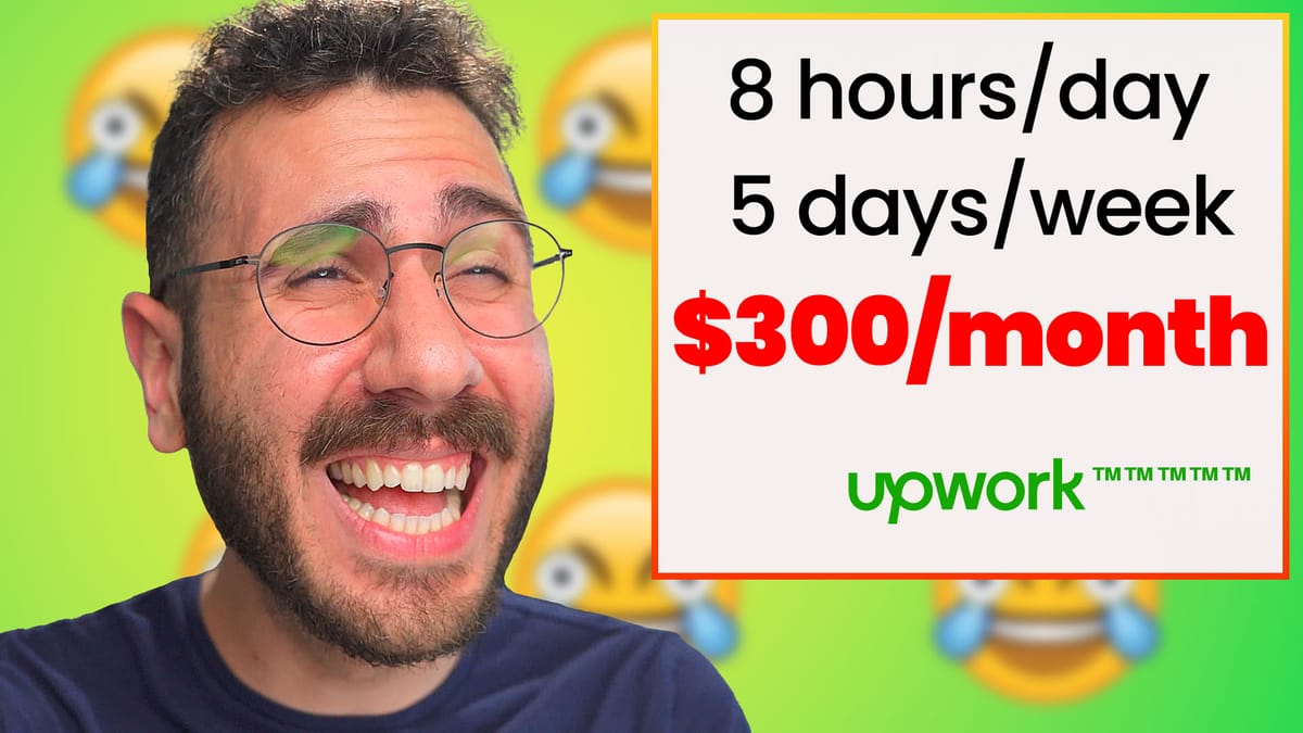 Upwork: Where Video Editors Are Worth Less Than A Burger