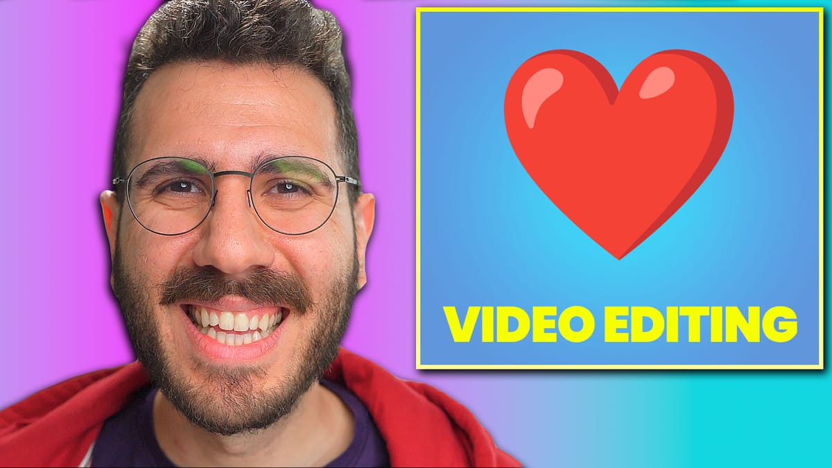 Why I love video editing. | Video Editing Inspiration